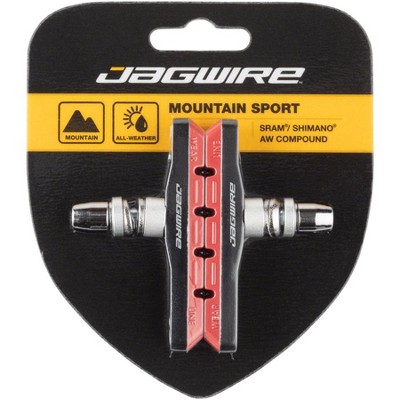 Jagwire Mountain Sport Threaded Brake Shoe and Pad