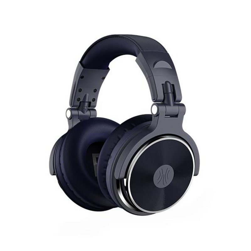 OneOdio Pro 10 Over Ear Headset Wired Studio DJ 50mm Neodymium Driver Gamer Music Sharing Headphones with Padded Ear Cups & In Line Microphone, Black, 1 of 7