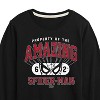 Boys' - Marvel - Property Of Spider Man Long Sleeve Graphic T-Shirt - 2 of 4