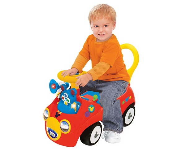 Kiddieland Disney Mickey Mouse Clubhouse 4 in 1 Activity Ride-On