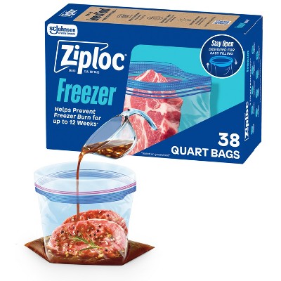 Ziploc Freezer Quart Bags