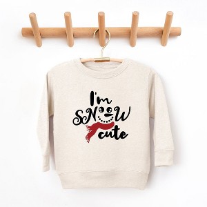 The Juniper Shop I'm Snow Cute Glitter Youth Ultra-Soft Graphic Sweatshirt - 1 of 3