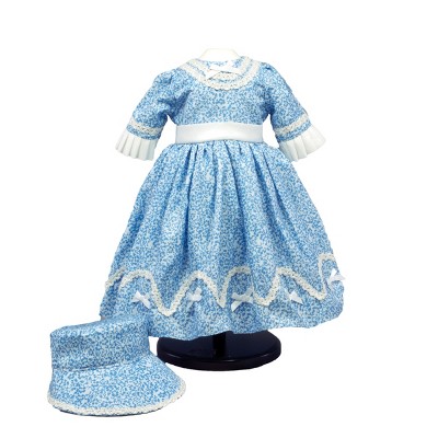 blue doll dress