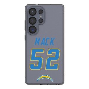 NFL Los Angeles Chargers Players Game Tactic Clear Cell Phone Case for Samsung Galaxy - 1 of 4