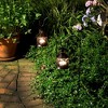LumaBase Metal Lantern with Shepherd's Hook - Set of 2 - 3 of 4