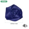 Unique Bargains Handmade Men Suits Formal Boutonnieres Wedding Corsage Lapel Pin Flower Brooch Butterfly Buckle 8 Pcs - 3 of 4