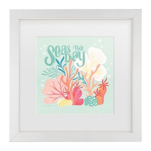 Trademark Fine Art - Gia Graham Under the Sea II Matted Framed Art - 1 of 4