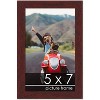 PosterPalooza | Photo Size Classic Modern Brown Frame - UV Acrylic, Foam Board Backing, Hanging Hardware - 3 of 4