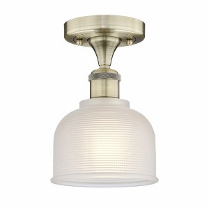 Dayton - 1 Light Semi-Flush Mount In Industrial Style-9.25 Inches Tall and 5.5 Inches Wide - 1 of 1