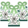 Big Dot of Happiness Koala Cutie - Square Favor Gift Boxes - Bear Birthday Party and Baby Shower Bow Boxes - Set of 12 - 2 of 4