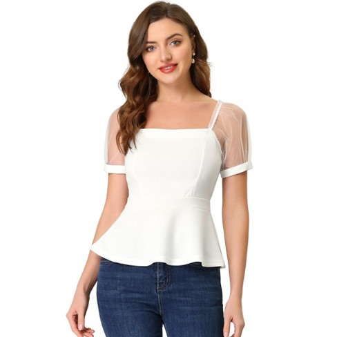 Mesh Sleeve Tops : Target