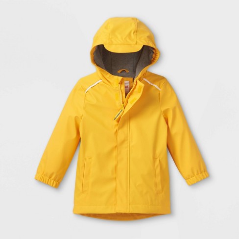 Toddler Rain Coat Cat Jack Yellow Target