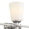 Kichler Lighting Rosalind 3 - Light Vanity in  Polished Nickel - 4 of 4