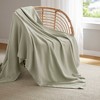 1 Piece Twin Blanket,Sage Green - 2 of 4