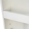 Vynxaria 70.87" Tall Display Storage Cabinet with 4 Shelves, 3 Drawers & 4 Small Display Shelves - 3 of 4