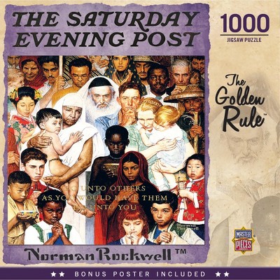 MasterPieces - Norman Rockwell - The Golden Rule 1000 Piece Puzzle