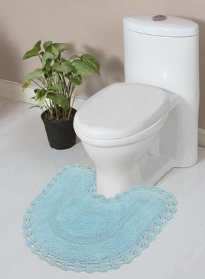 Hampton Crochet Collection Cotton Reversible Tufted Bath Rug - Home Weavers