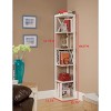 Kings Brand Furniture - Corner Unit 5 Tier Bookshelf/Bookcase Display Stand - 4 of 4