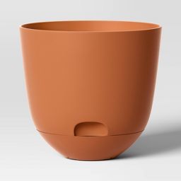 Self-Watering Plastic Indoor Outdoor Planter Pot - Room Essentials™