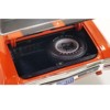 1970 Chevrolet Chevelle SS 454 LS6 "Sunkist" Orange with Black Hood Stripes Limited Ed to 300 pcs 1/18 Diecast Model Car by ACME - 4 of 4