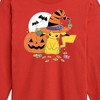 Boys' - Pokémon - Witch Pikachu With Candy Long Sleeve Graphic T-Shirt - 2 of 4