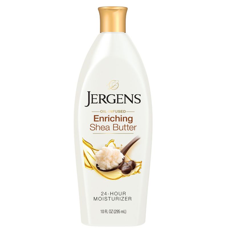 Jergens Enriching Shea Butter Hand and Body Lotion for Dry Skin, 1 of 12