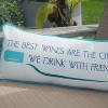 RightSide Designs Wine Friends Lumbar Indoor/Outdoor Throw Pillow Decor - 3 of 4