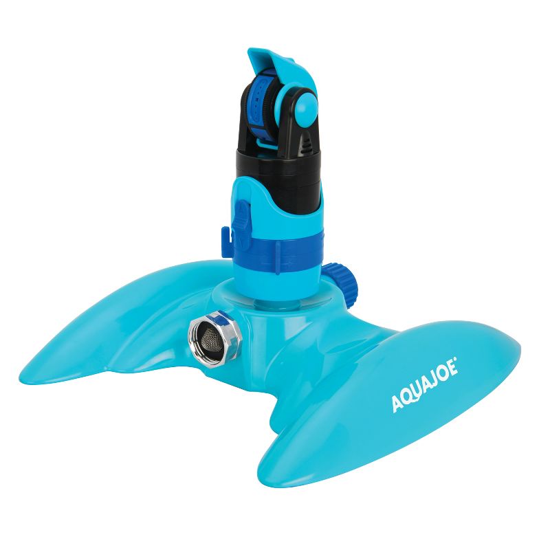 Aqua Joe AJ-MSSBM 4-Pattern Turbo Drive 360 Degree Sprinkler | Customizable Coverage | 4 Spray Patterns, 3 of 7