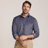 Lands' End Men's Long Sleeve Knit Travel Kit Oxford Shirt - 4 of 4