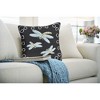 Liora Manne Frontporch Garden Indoor/Outdoor Pillow.. - 3 of 4