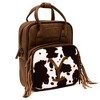 Paramount Network Bag, Crossbody, Yellowstone Dutton Ranch Cowboy Cowhide, Distressed Brown, Vegan Leather - 2 of 4