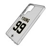 NFL New Orleans Saints Players Game Tactic Clear Cell Phone Case for Samsung Galaxy - 2 of 4