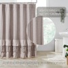 Florette Ruffled Shower Curtain 72x72 VHC Brands - 2 of 4