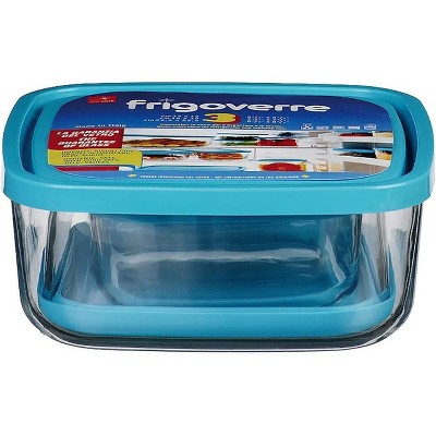 Bormioli Rocco Frigoverre Classic Square Container - 3-Piece Set