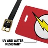The Flash Lightning Bolt Logo Luggage ID Tags Set of 2 - 4 of 4
