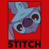 Boy's Lilo & Stitch Peekaboo Stitch Portrait T-Shirt - 2 of 4