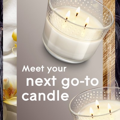 White Cashmere Woods Scented 3-Wick Jar Candle