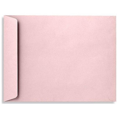LUX 10" x 13" 70lbs. Open End Envelopes Candy Pink 50/Pack EX4897-14-50