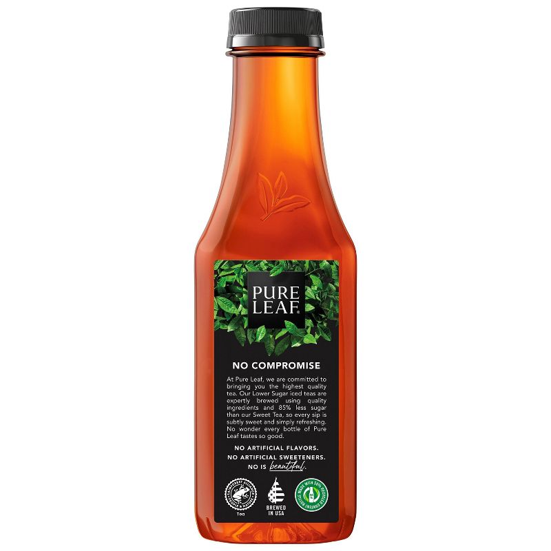 Pure Leaf Lower Sugar Subtly Sweet Tea - 18.5 fl oz Bottle, 2 of 4