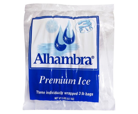 Alhambra Premium Ice - 3pk/3lbs