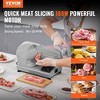 VEVOR 7.5" Electric Meat Slicer, 180W Deli Food Cutter with SUS420 Blade, 0–0.6" Adjustable Thickness, Slices Meat, Hard Bread & Cheese for Home Use. - 2 of 4