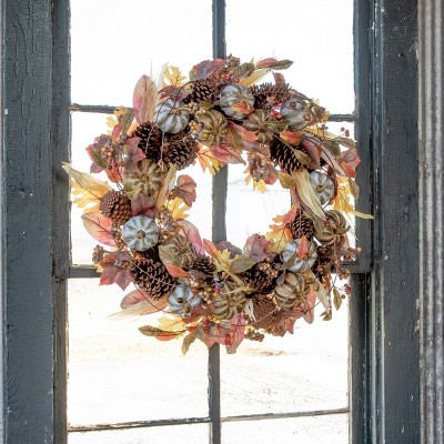 Park Hill Collection Farmhouse Autumn Wreath