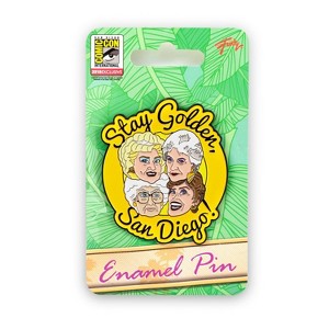 Just Funky Golden Girls Collectibles | Exclusive Enamel Pin | Stay Golden San Diego - 1 of 4