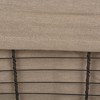 Design Imports Set of 5 Vintage Gray Wire Liner Baskets Taupe: Iron & Cotton, Rectangle, Spot Clean, 18x13x8 - 2 of 4