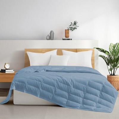 Puredown TENCEL Cooling Lightweight Down Blanket, Breathable Cool Touch Silky Soft & Smooth Lyocell Fabric