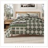Great Bay Home Rustic Lodge Patchwork Reversible Quilt Set With Shams - 4 of 4
