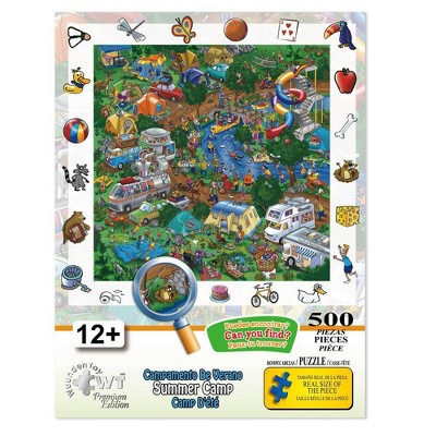 House Of Puzzles Holiday Camp 500pc Jigsaw Puzzle