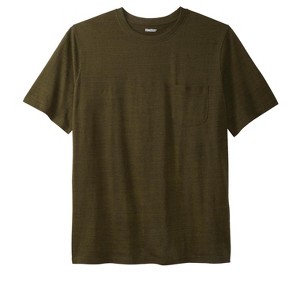 KingSize Shrink-Less Lightweight Pocket Crewneck T-Shirt - 1 of 4