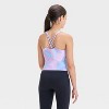 Girls' Strappy Crop Tank Top - All In Motion™ - 2 of 3