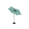 NicBex 9FT Outdoor Patio Umbrella,Outdoor Table Umbrella with Push-Button Tilt & Crank,Market Umbrella for Deck,Poolside,Backyard - 4 of 4